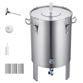 304 Stainless Steel Kettle, 16 GALLON Beer Brew Fermentor, Brew Bucket Fermentor for Brewing, Home Brewing Supplies with Base 304 Stainless Steel Kettle, 16 GALLON Beer Brew Fermentor, Brew Bucket Fermentor for Brewing, Home Brewing Supplies with Base
